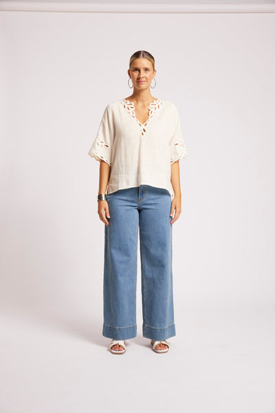 Eb & Ive - Maris Top - White