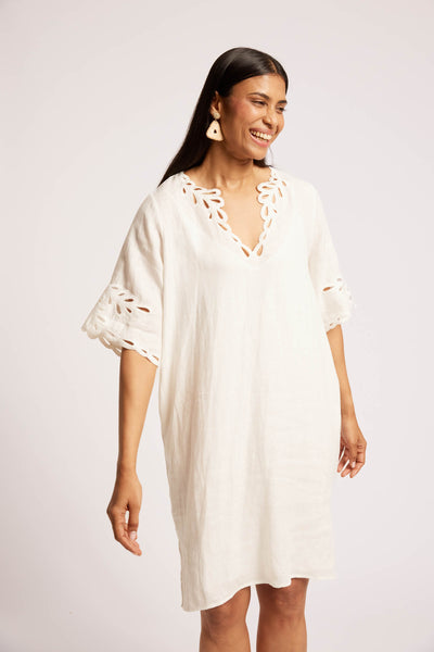 Eb & Ive - Maris Dress - White