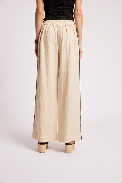Eb & Ive - Maris Splice Pant - Tusk/Black