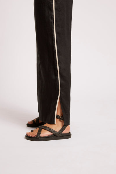 Eb & Ive - Maris Splice Pant - Black/Tusk