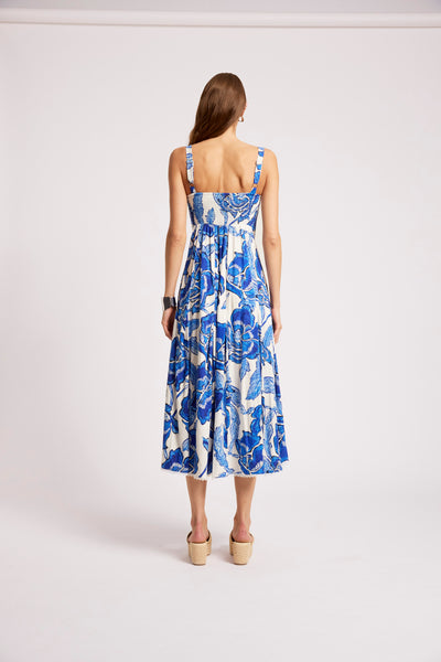 Eb & Ive - Gaia Tank Maxi Dress - Azure