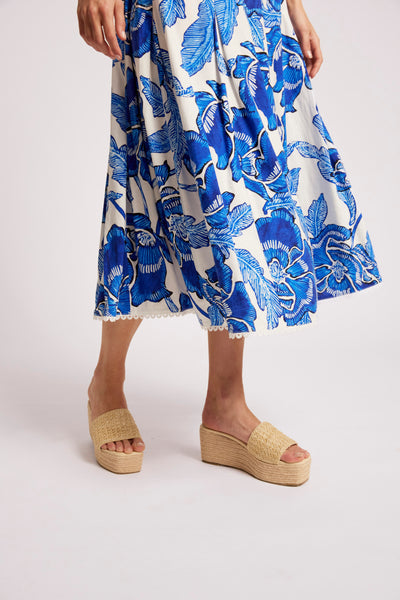 Eb & Ive - Gaia Tank Maxi Dress - Azure