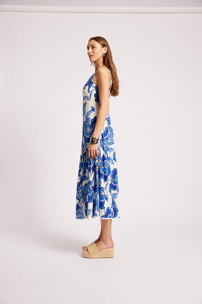 Eb & Ive - Gaia Tank Maxi Dress - Azure