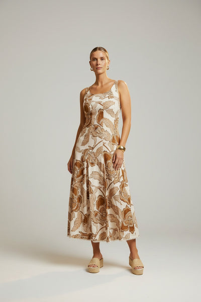 Eb & Ive - Gaia Tank Maxi Dress - Dune
