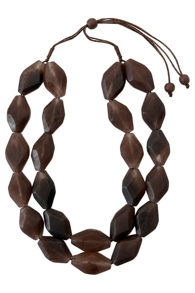 Eb & Ive - Maris Necklace - White, Tusk, Dune