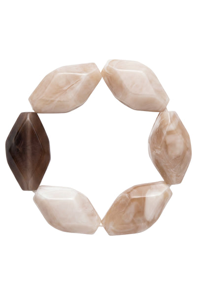 Eb & Ive - Maris Bracelet - White, Tusk, Dune