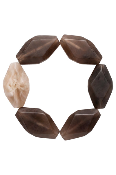 Eb & Ive - Maris Bracelet - White, Tusk, Dune