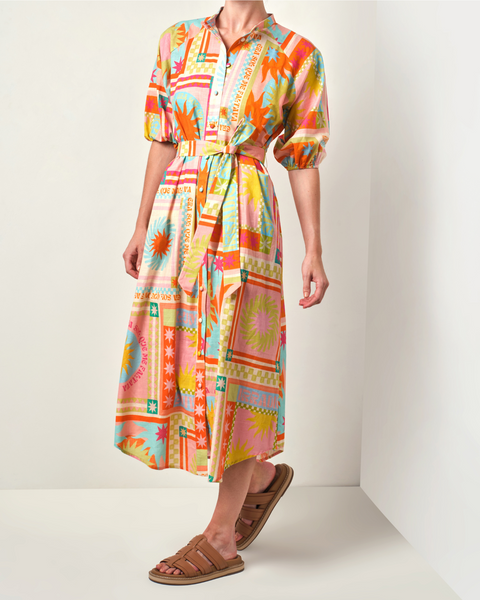 Walnut - Berlin Shirt Dress - Illuminae
