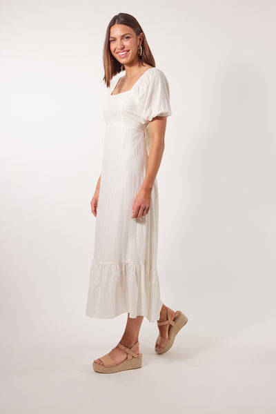 Isle of Mine - Flora Tie Dress - Lotus FINAL SALE