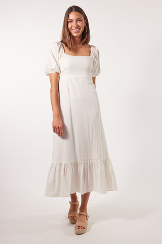 Isle of Mine - Flora Tie Dress - Lotus FINAL SALE