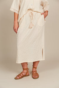 Isle of Mine - Fleur Skirt - Canvas