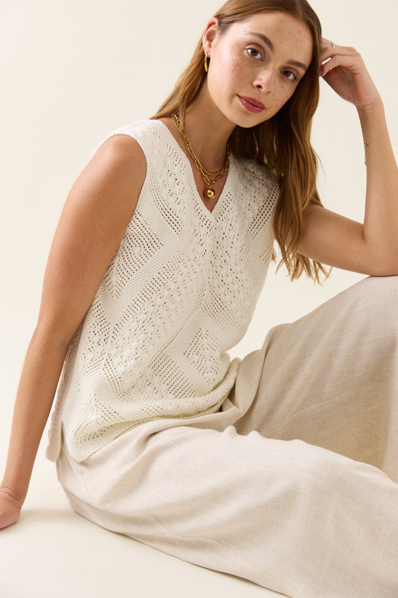 Isle of Mine - Sylvie Top - Lotus