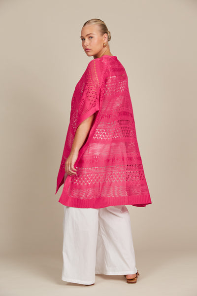 Isle of Mine - Sylvie Cape - Rasberry FINAL SALE