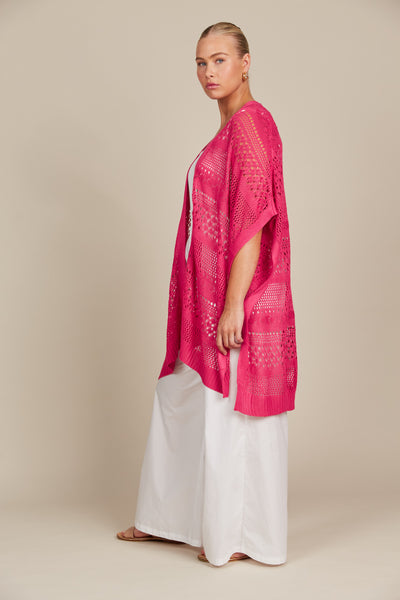 Isle of Mine - Sylvie Cape - Rasberry FINAL SALE