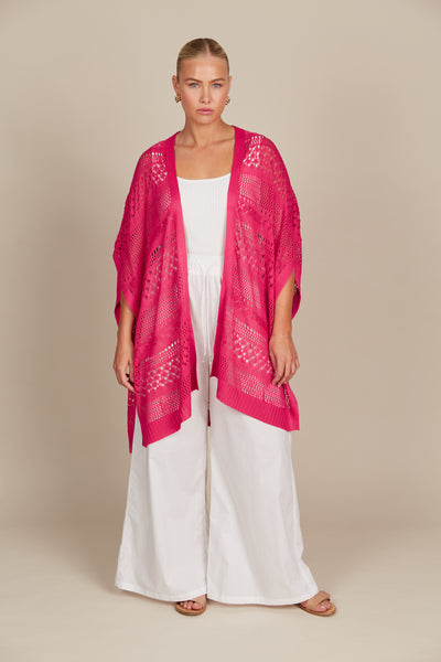 Isle of Mine - Sylvie Cape - Rasberry FINAL SALE
