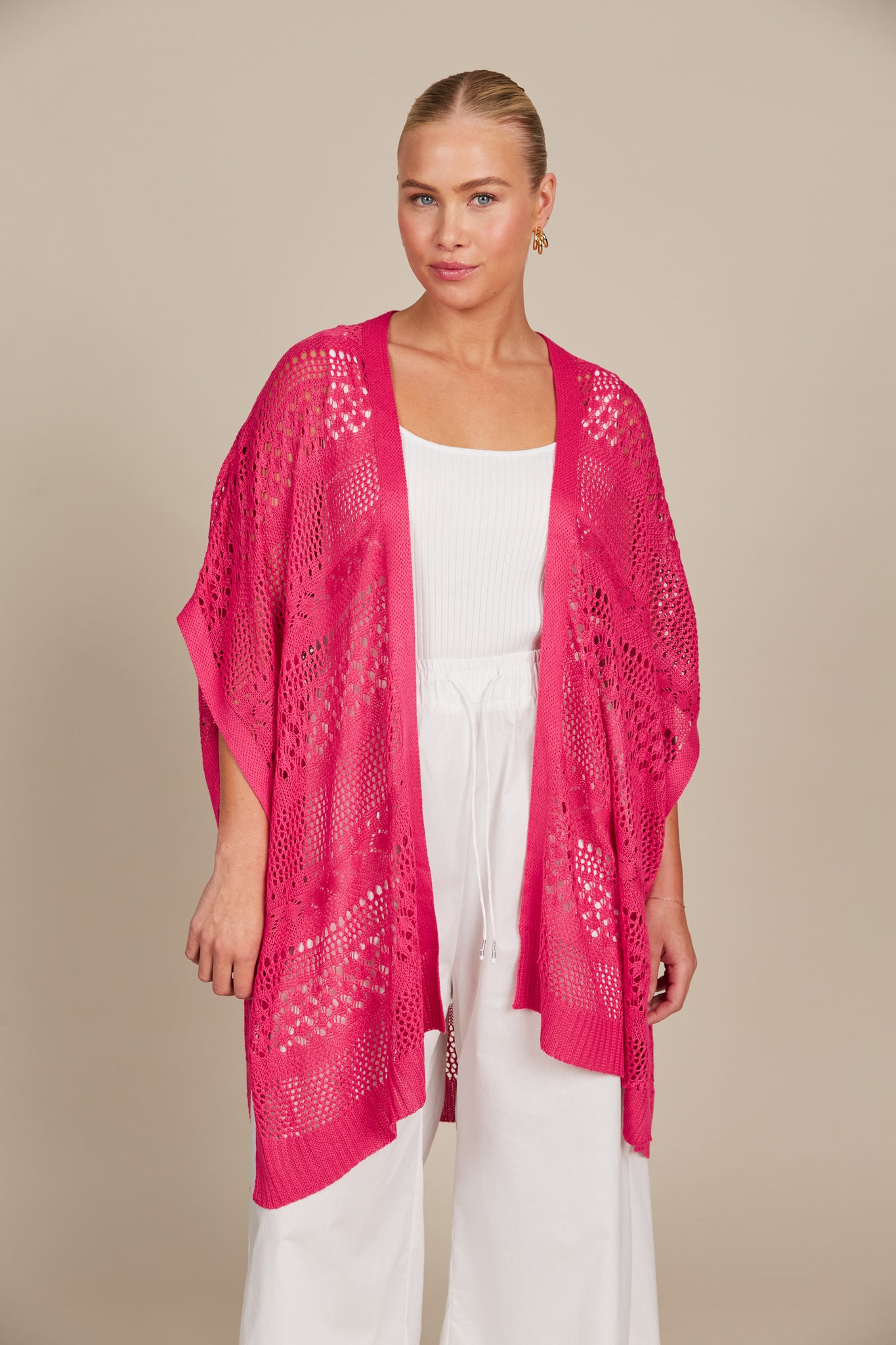 Isle of Mine - Sylvie Cape - Rasberry FINAL SALE