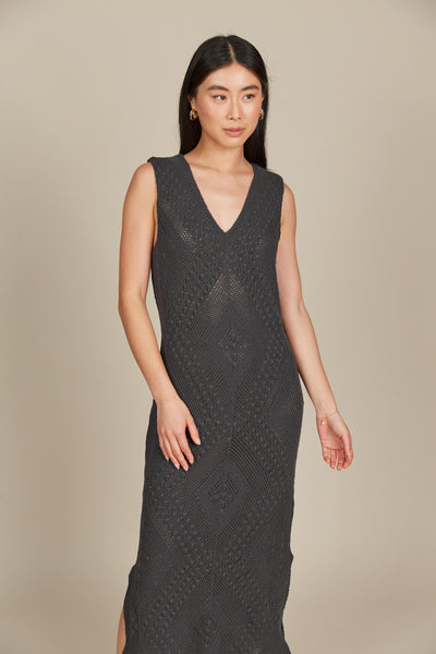 Isle of Mine - Sylvie Dress - Graphite