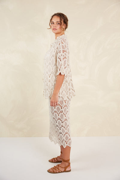 Isle of Mine - Giselle Skirt - Canvas FINAL SALE