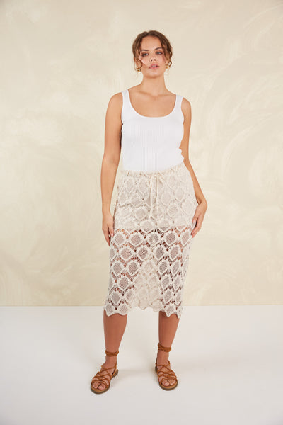 Isle of Mine - Giselle Skirt - Canvas FINAL SALE