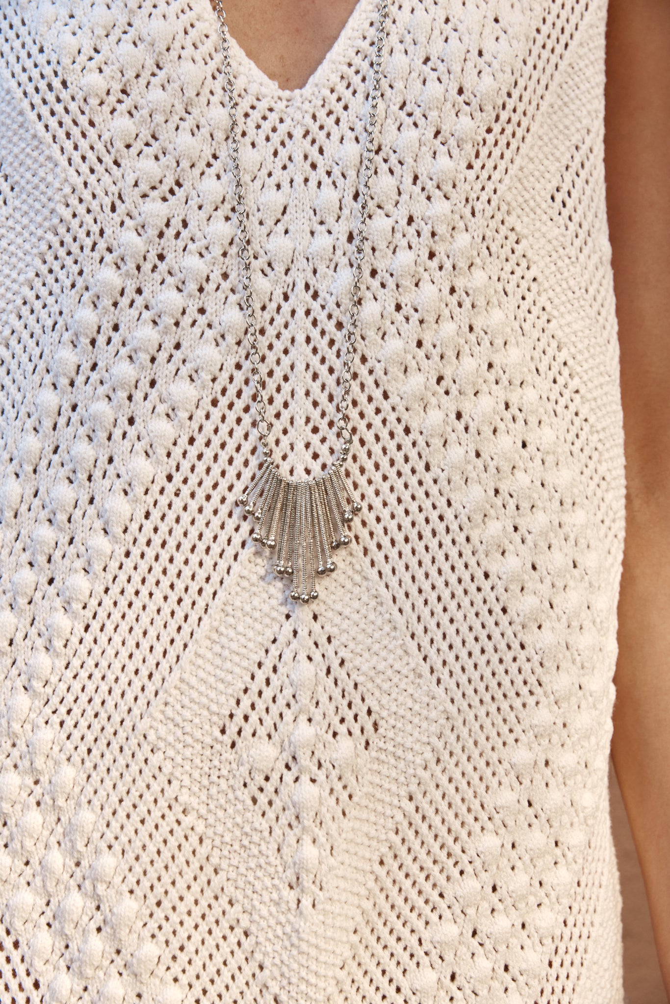 Isle of Mine - Nouveau Necklace - Silver
