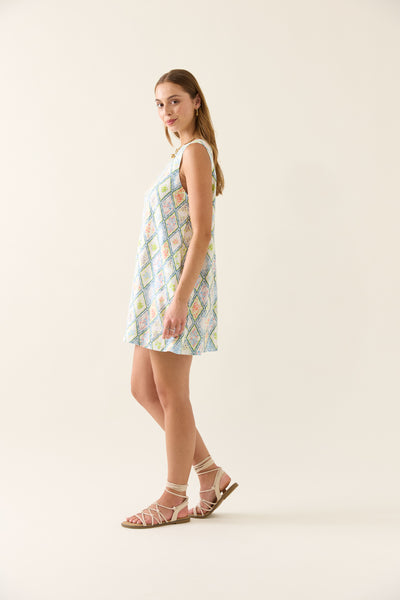 Isle of Mine - Ingrid Reversible Tunic - Tile
