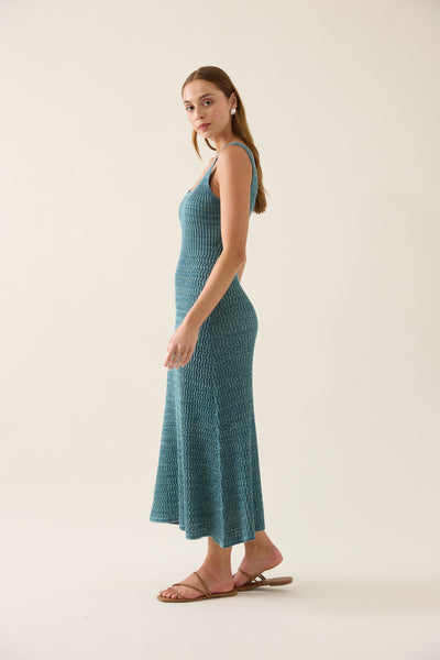Isle of Mine - Ida Knit Tank Dress - Baltic