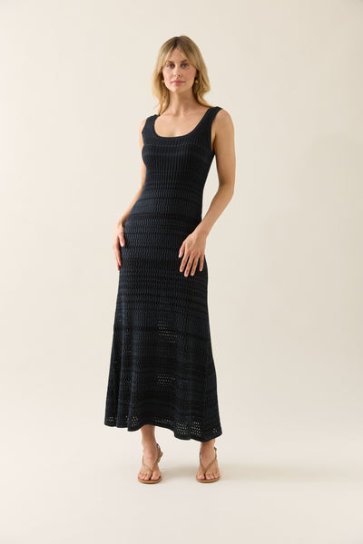 Isle of Mine - Ida Knit Tank Dress -Navy