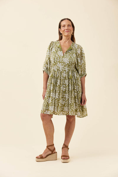 Isle of Mine - Wilma Dress - Olive