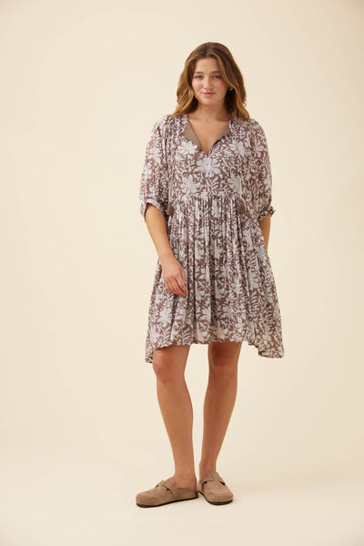 Isle of Mine - Wilma Dress - Taupe