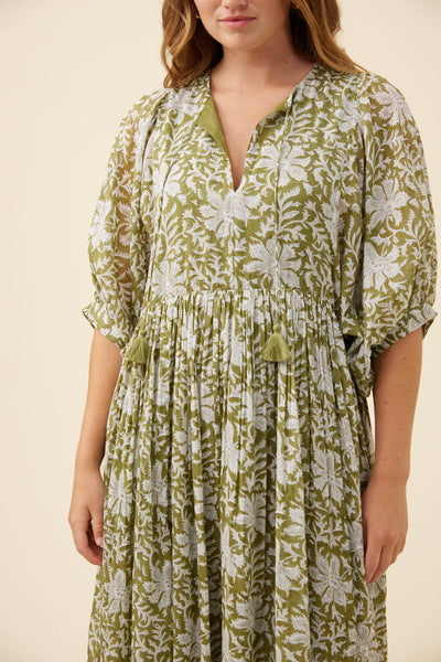 Isle of Mine - Wilma Maxi Dress - Olive