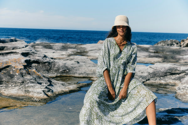 Isle of Mine - Wilma Maxi Dress - Olive
