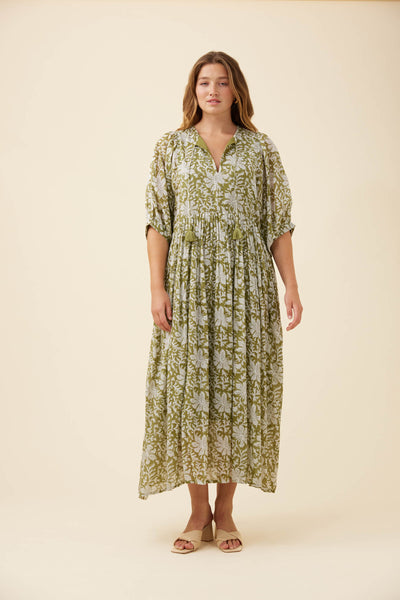 Isle of Mine - Wilma Maxi Dress - Olive