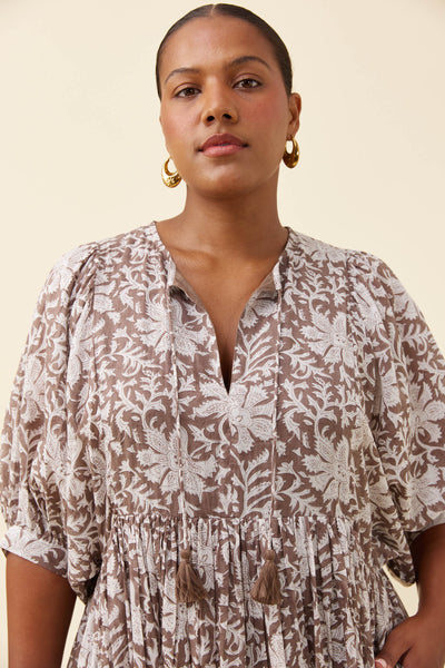 Isle of Mine - Wilma Maxi Dress - Taupe