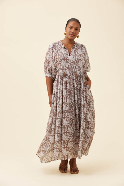 Isle of Mine - Wilma Maxi Dress - Taupe