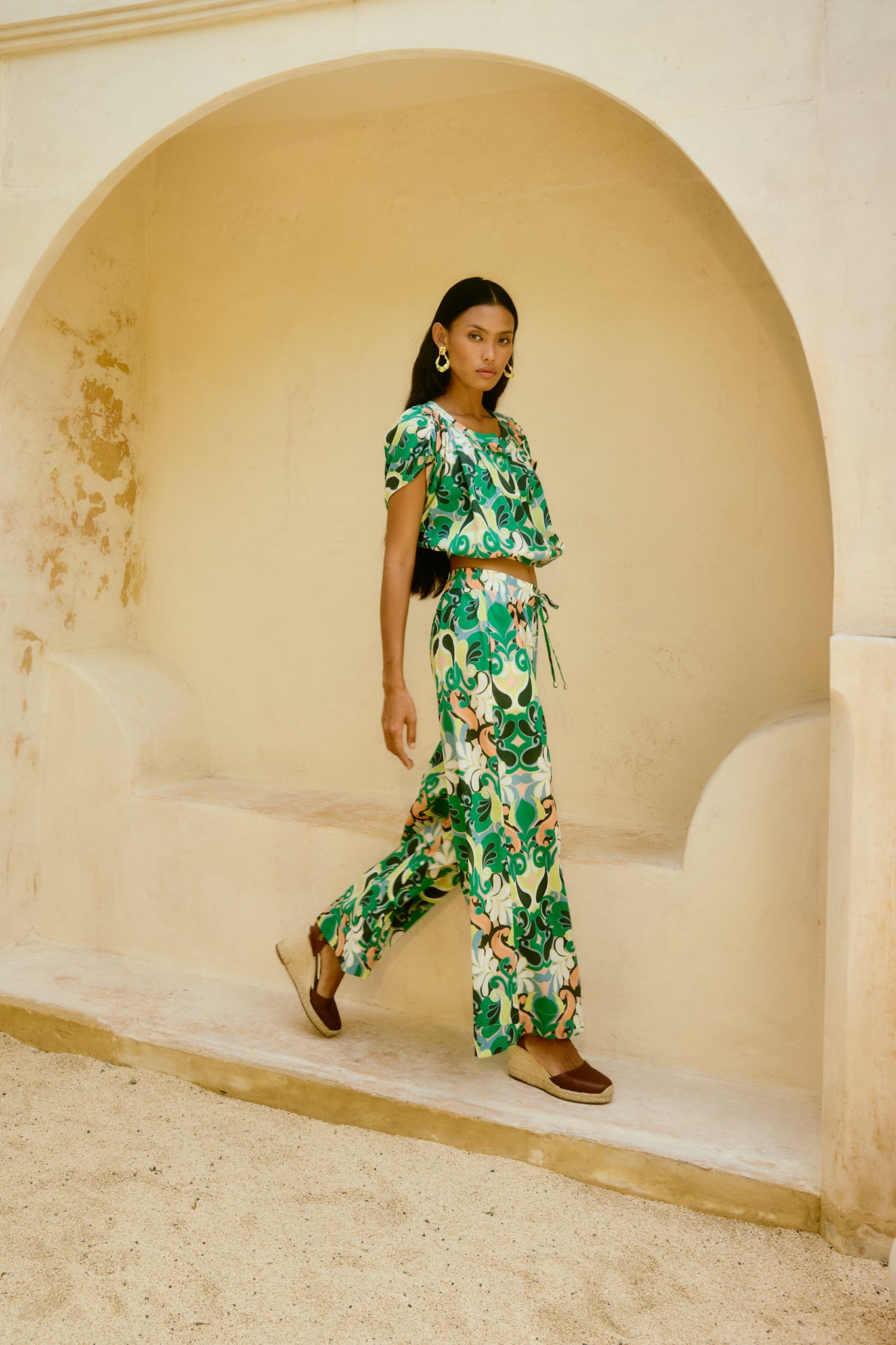 Isle of Mine - Aurora Pant - Paisley FINAL SALE