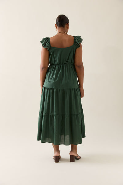 Isle of Mine - Aurora Frill Tank Dress - Myrtle