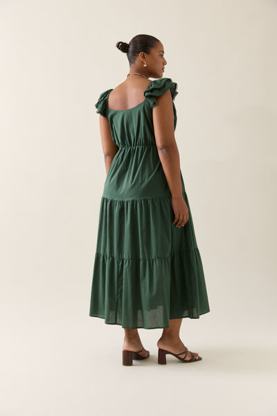 Isle of Mine - Aurora Frill Tank Dress - Myrtle