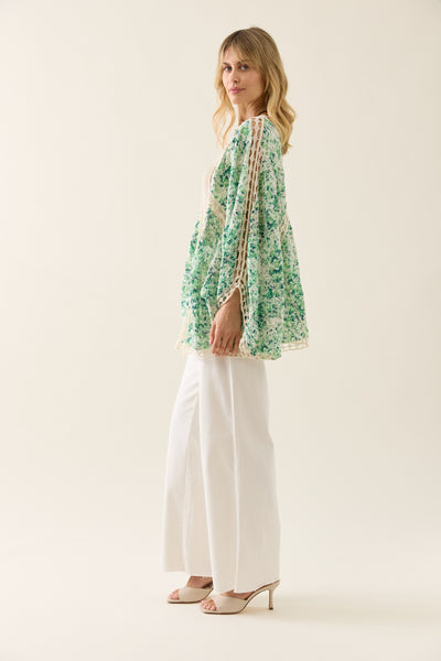 Isle of Mine - Oline Lace Kimono - Jasmine