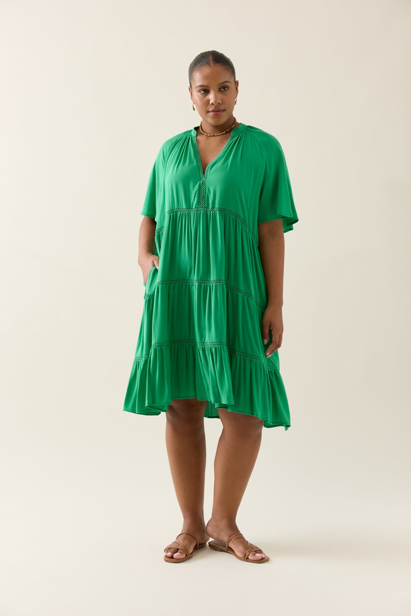 Isle of Mine - Oline Dress - Green