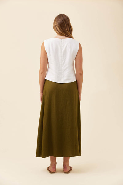 Isle of Mine - Anita Tank Top - White