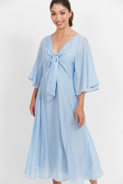 Haven - Baja Tie Midi Dress - Safira