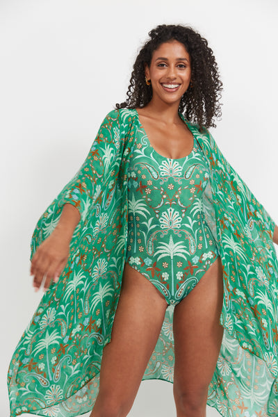 Haven - One Piece Swimsuit - Palms