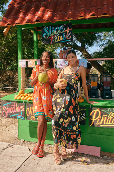 Haven - Cabana Tank Maxi Dress - Brasil Black