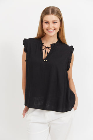 Haven - Jardin Top - Black