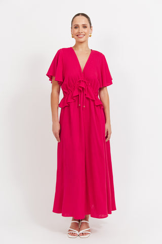 Haven - Jardin Frill Maxi Dress - Jardin