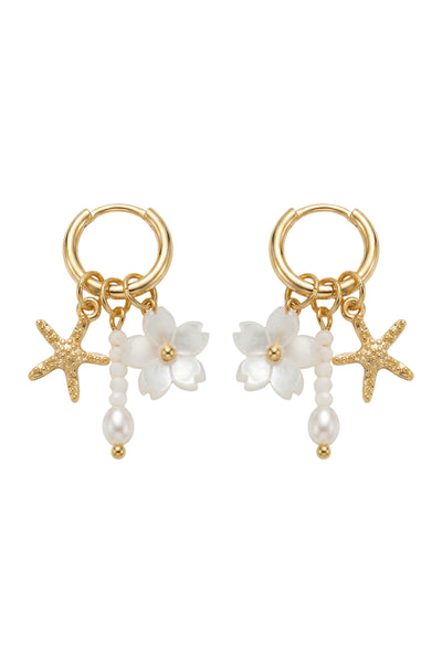 Haven - Positano Sea Earring - White, Mint or Pink
