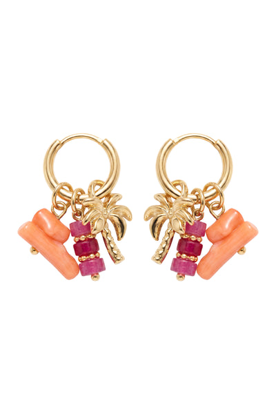 Haven - Positano Sea Earring - White, Mint or Pink