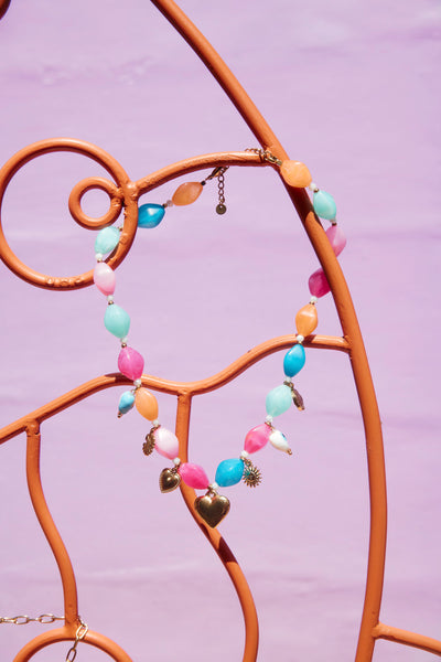 Haven - Positano Necklace - White, Multi or Navy