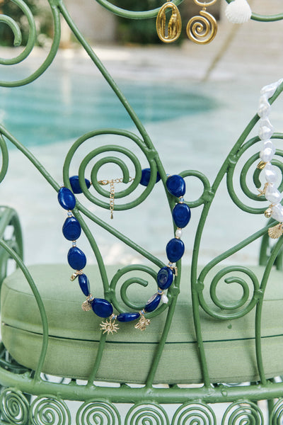 Haven - Positano Necklace - White, Multi or Navy