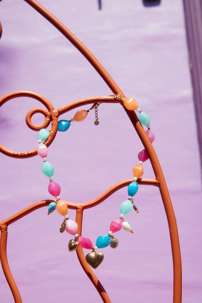 Haven - Positano Necklace - White, Multi or Navy